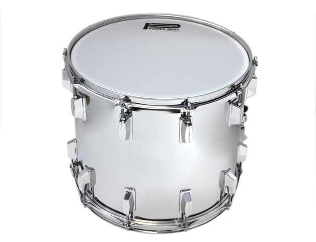 Tarola Power Beat RNDZ 12 X 14 Pulg. Metálica 10 Lugs