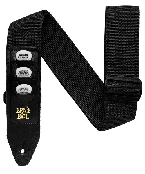 Tahalí Ernie Ball con Portapúas Negro