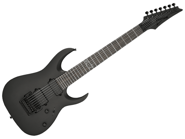 Guitarra Eléctrica Ibanez Apex - K7 Negro Mate
