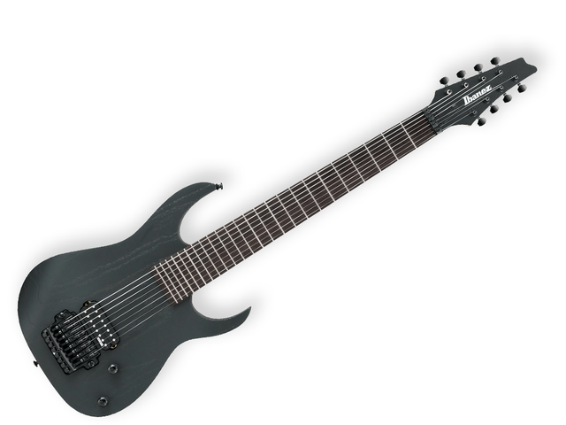 Guitarra Eléctrica Ibanez Mårten Hagström Negro Erosionado con Funda