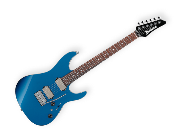 Guitarra Eléctrica Ibanez Az Azul Metálico con Funda
