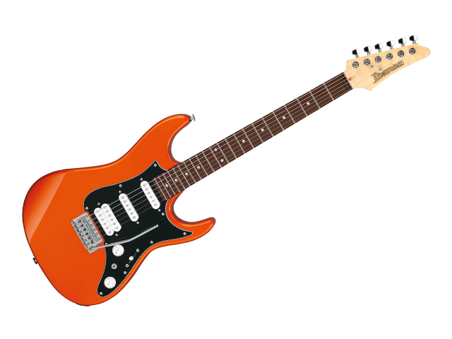 Guitarra Eléctrica Ibanez Azes Anaranjado Metálico