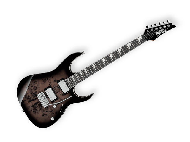 Guitarra Eléctrica Ibanez Gio RG Café Transparente/Sombreado Negro
