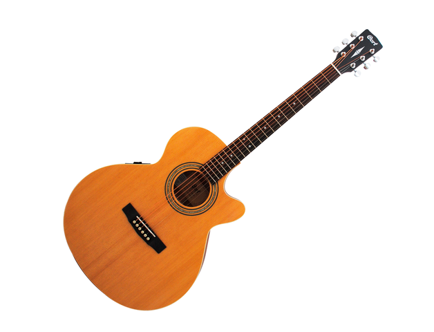 Guitarra Electroacústica Cort, Natural Mate