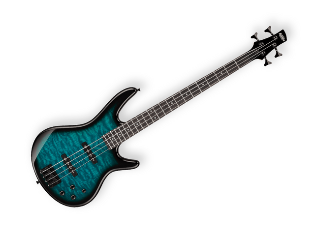 Bajo Eléctrico Ibanez SDGR Azul Transparente/Sombreado Negro