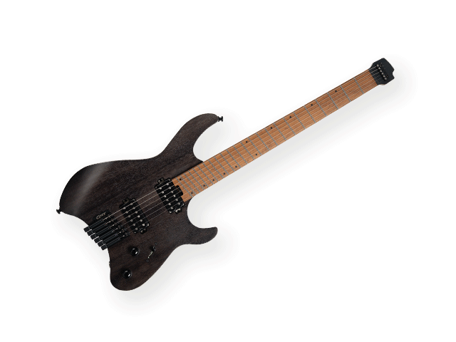 Guitarra Electica Cort Space Entintado Negro con Funda