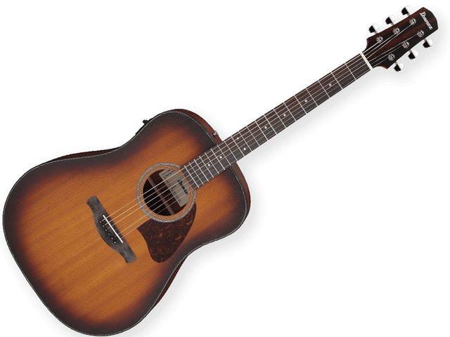 Guitarra Electroacústica Ibanez Advanced Caoba/Sombreado Café