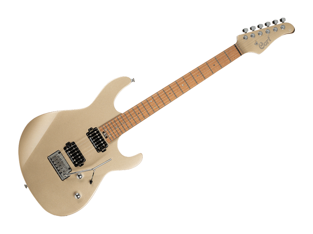 Guitarra Eléctrica Cort G Pro Dorado