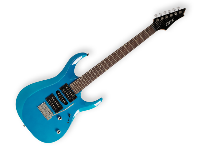 Guitarra Eléctrica Cort X Azul