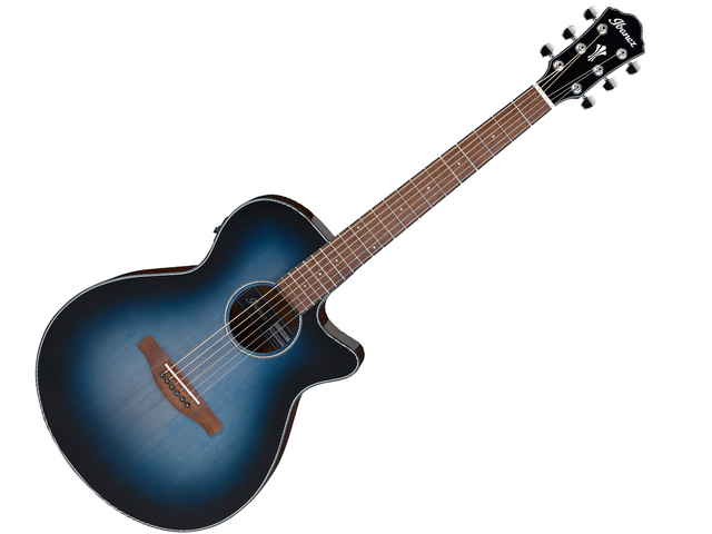 Guitarra Electroacústica Ibanez Azul Sombreado