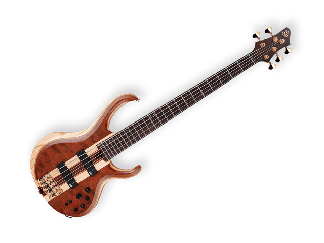 Bajo Eléctrico Ibanez BTB de 5 Cuerdas, Natural con Funda