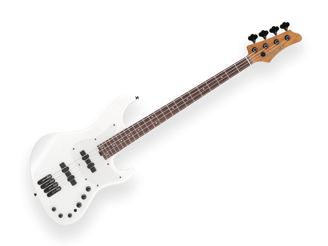 Bajo Eléctrico Ibanez Mode Blanco Aperlado con Funda