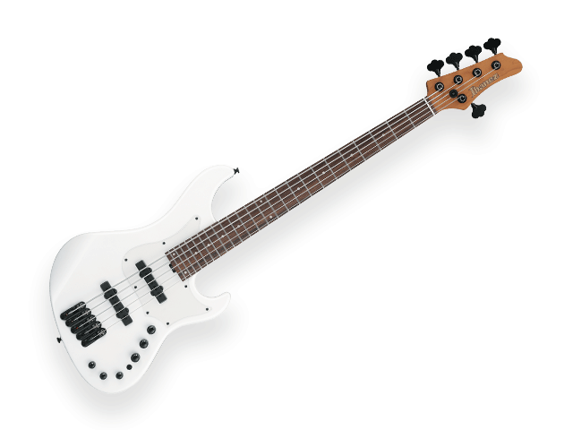 Bajo Eléctrico Ibanez Mode de 5 Cuerdas, Blanco Aperlado con Funda