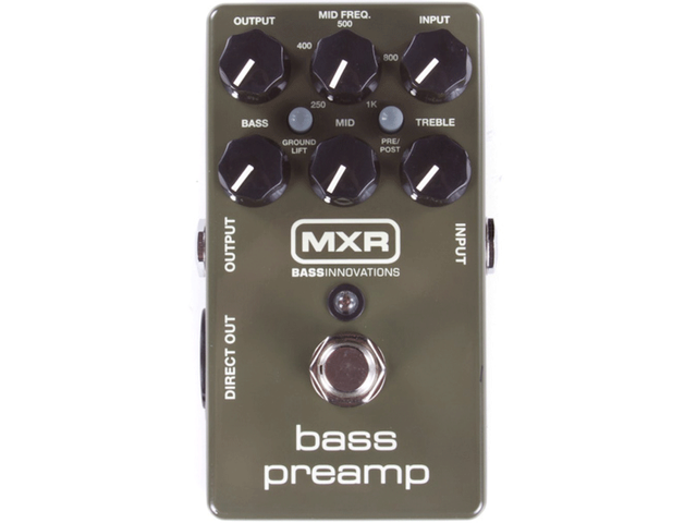 Pedal de Efecto MXR Bass Preamp