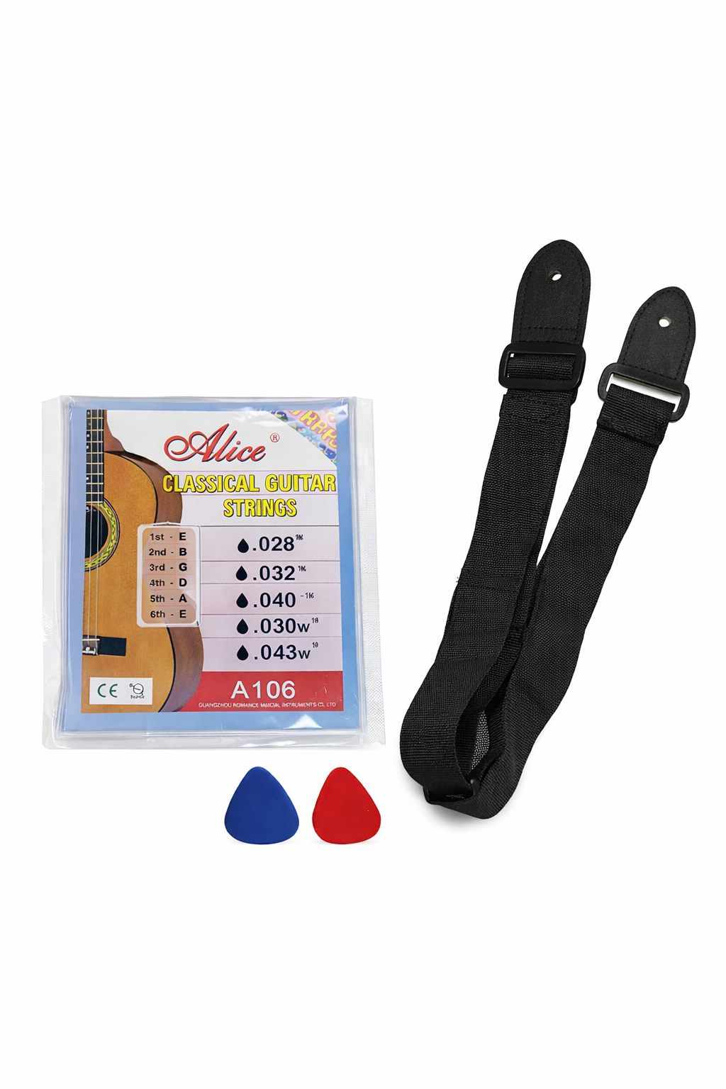 Paquete de Guitarra Clasica Natural Segovia Sg851paqnt
