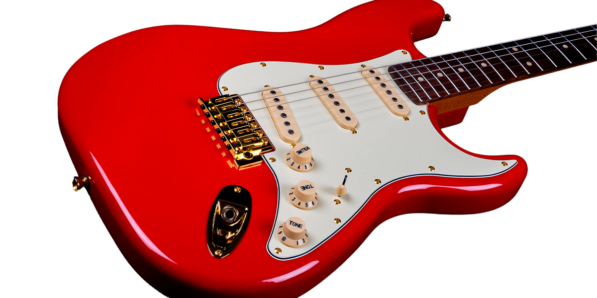 Guitarra Jet Guitars Elect. JS-380 - Blanco