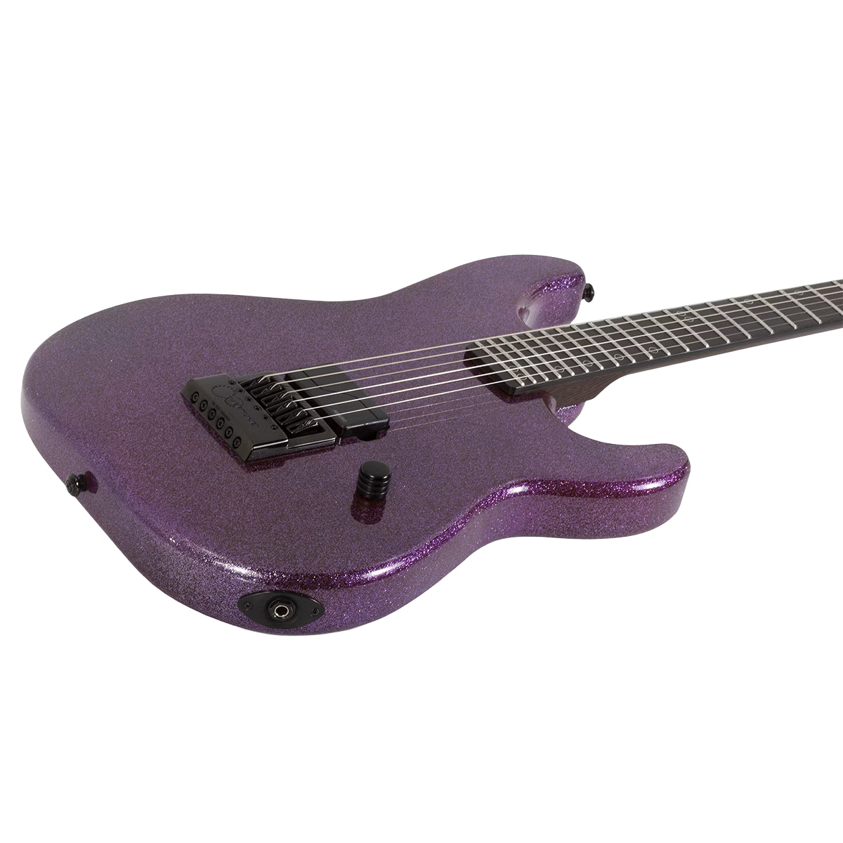 GUITARRA SCHECTER ELECT DANIEL HANIß DANSKIMO-6 - PURPLE SPARKLE