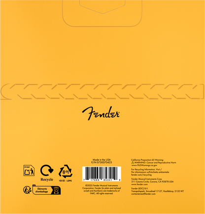 Encordadura Fender Docerola 80/20 Bronze .010-.050