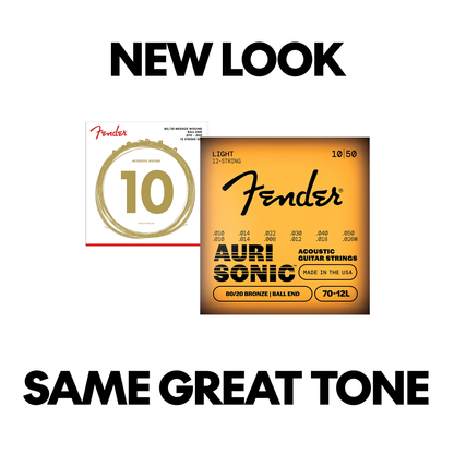Encordadura Fender Docerola 80/20 Bronze .010-.050