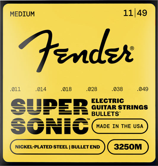 Cuerdas para guitarra SuperSonic™ Bullets™ 3250 de acero niquelado | 0733250408