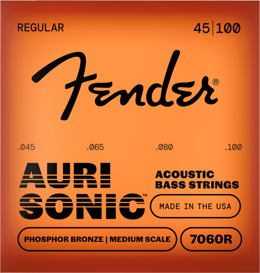 Juego de Cuerdas Fender Bajo Acústico Bronce Fósforo