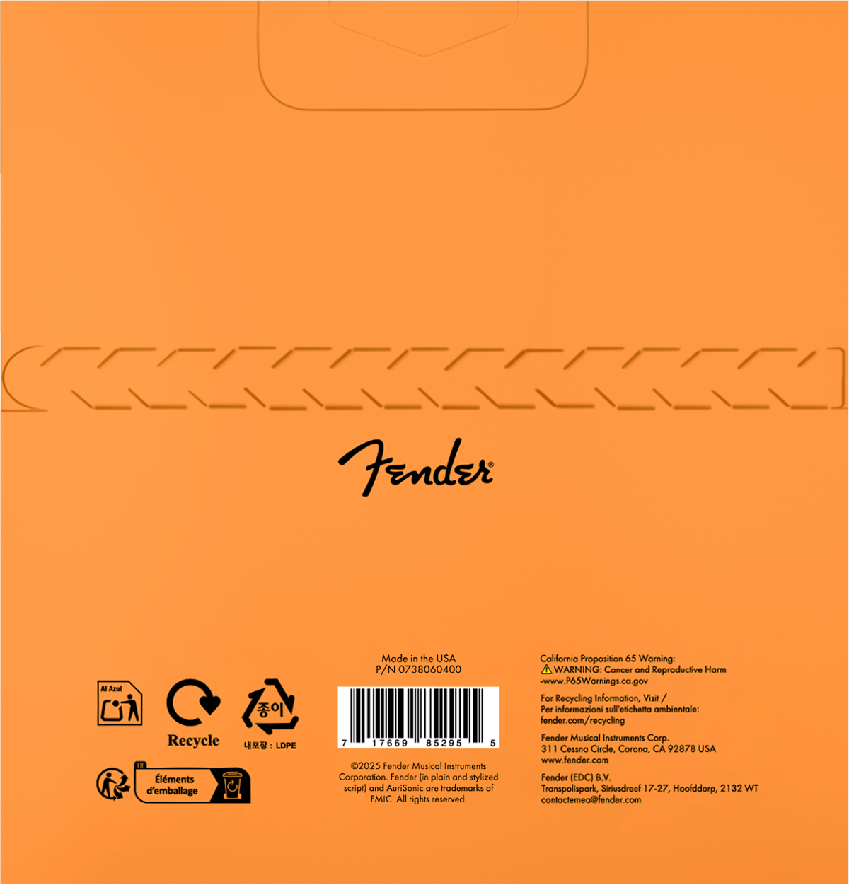 Encordadura Fender Bajo Electroacústico LS 8060