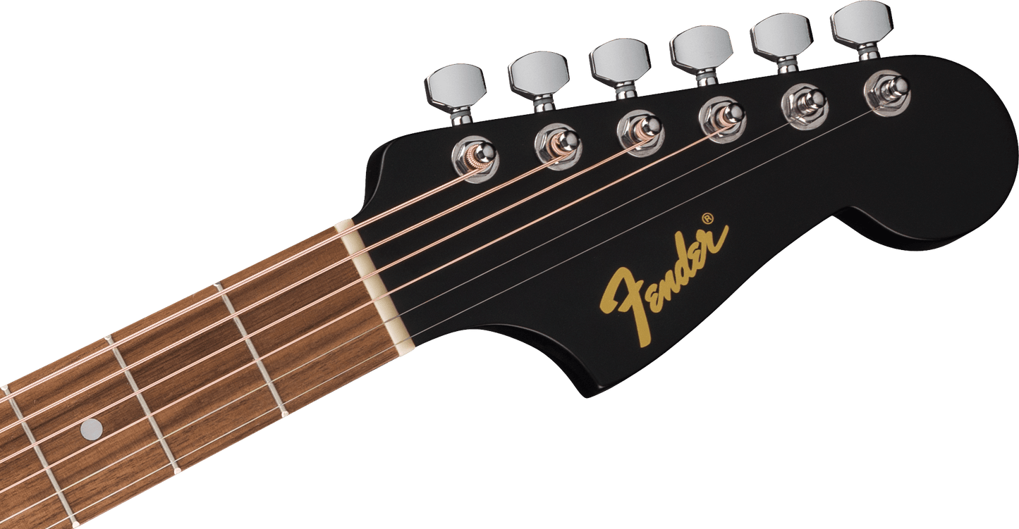 Guitarra Acústica Fender California Debut Redondo Negra