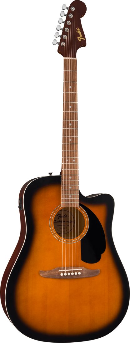 Guitarra Electroacustica Fender California Debut Redondo™ Ce, Sunbnurst