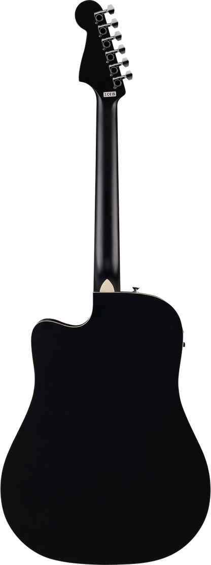 Guitarra Electroacustica Fender California Debut Redondo™ Ce, Negra