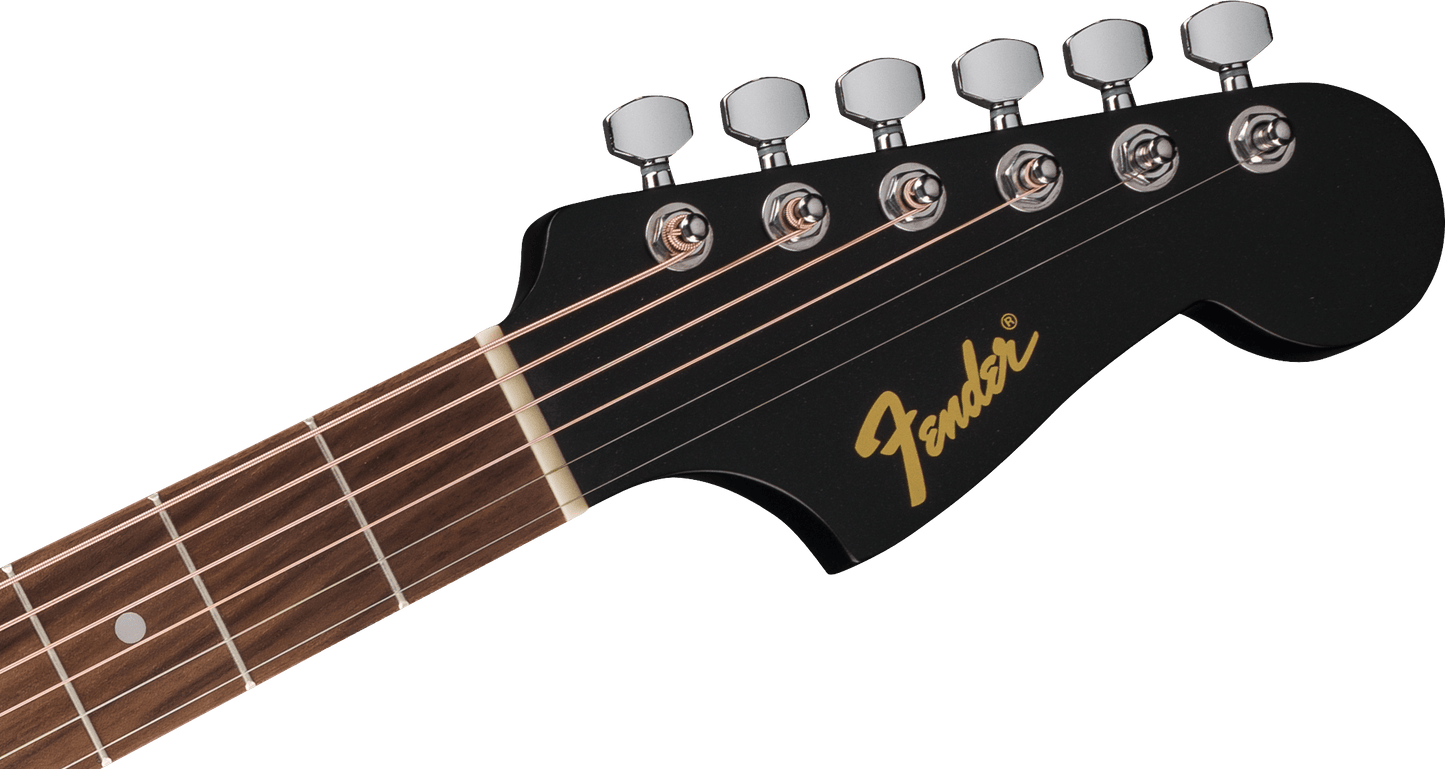 Guitarra Electroacustica Fender California Debut Redondo™ Ce, Negra