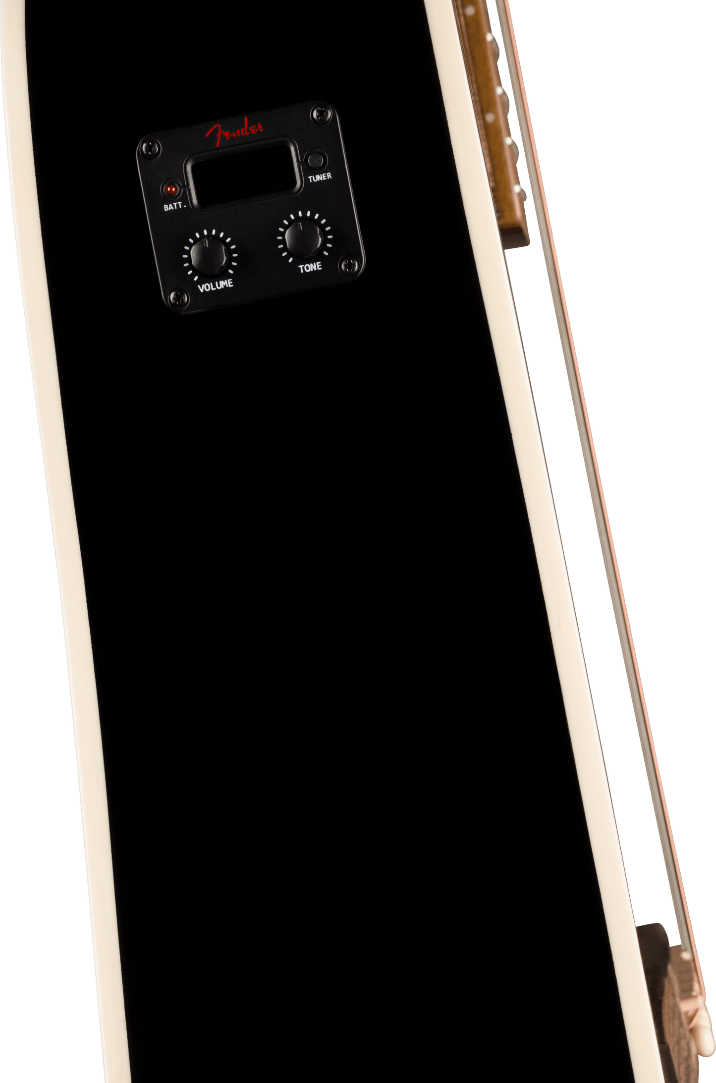 Guitarra Acústica Fender California Standard Redondo CE Negra