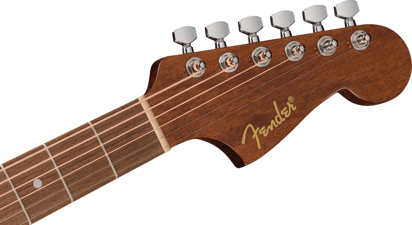 Guitarra Acústica Fender California Standard Redondo CE Negra