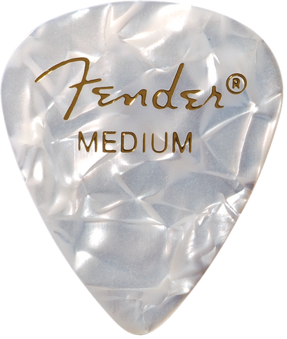 Puas para Guitarra Fender Paquete de 12 Piezas Celluloid Medium