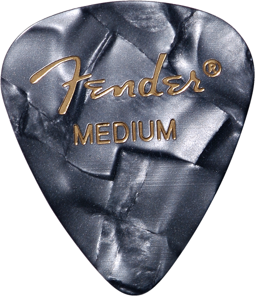Puas para Guitarra Fender Paquete de 12 Piezas Celluloid Medium