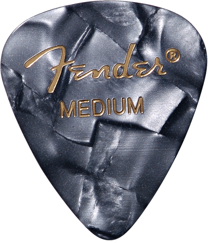 Puas para Guitarra Fender Paquete de 12 Piezas Celluloid Medium