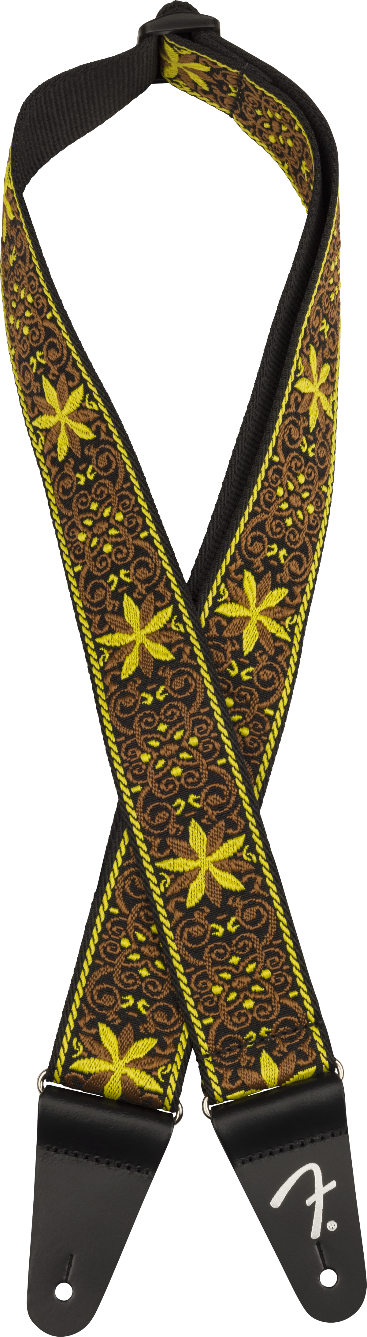 Correa de Guitarra Fender Pasadena Woven Amarillo Wallflower
