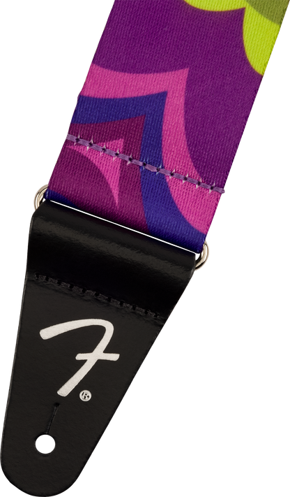 Correa de Guitarra Fender J Mascis Flor Magenta