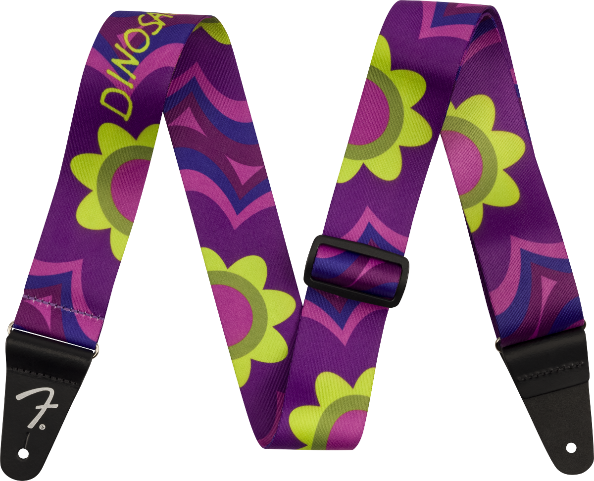 Correa de Guitarra Fender J Mascis Flor Magenta