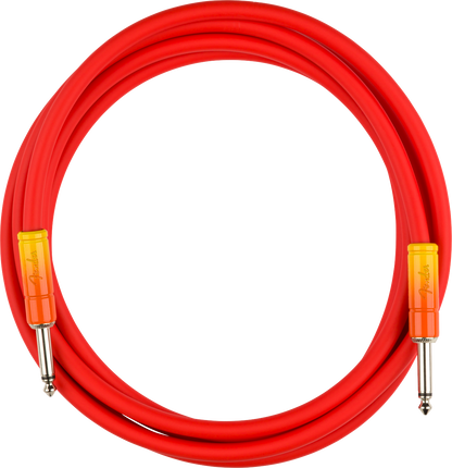 Cable Fender 3 M Ombré Instrument Tequila Sunrise