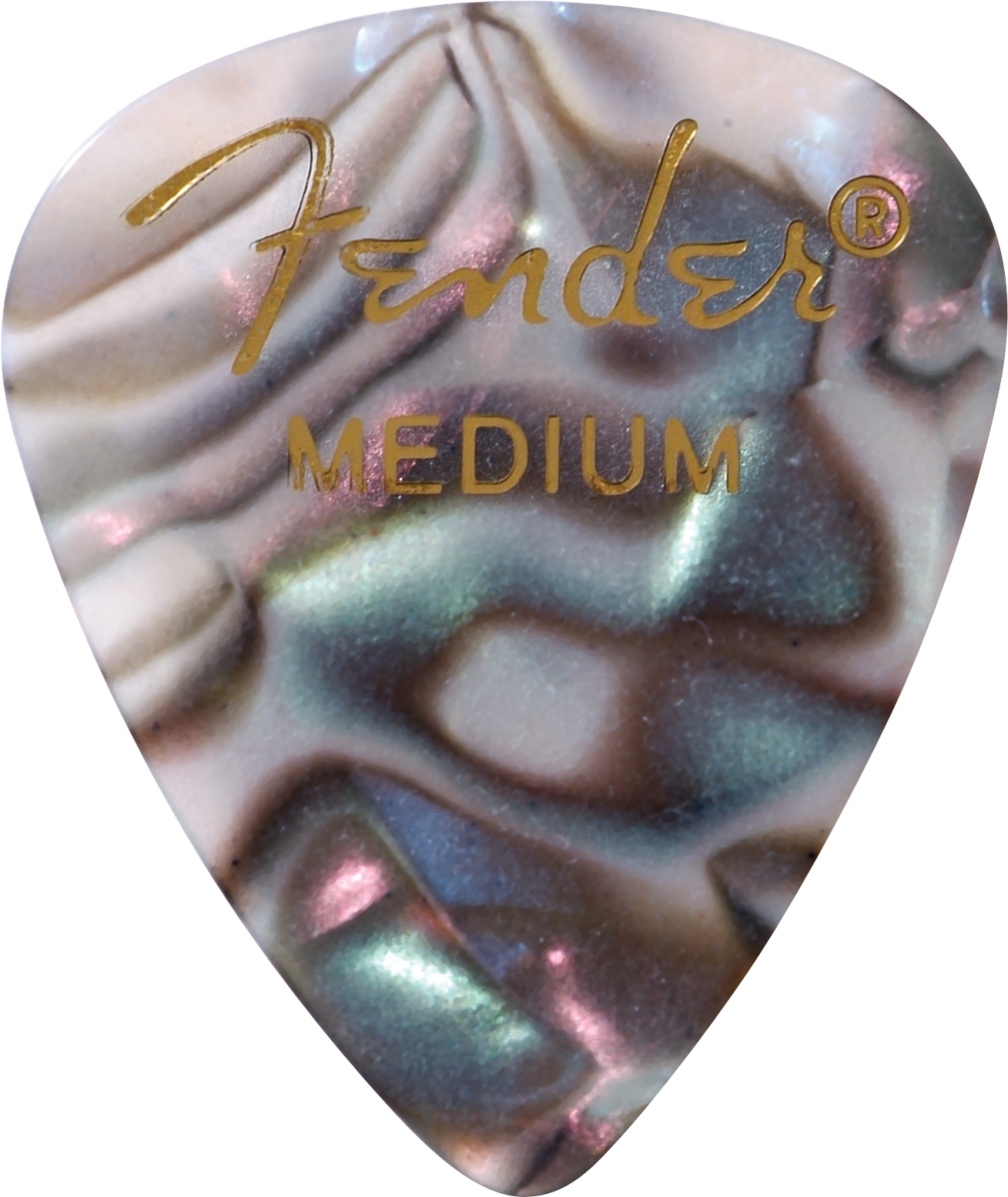 Puas para Guitarra Fender Paquete de 12 Piezas Celluloid Medium