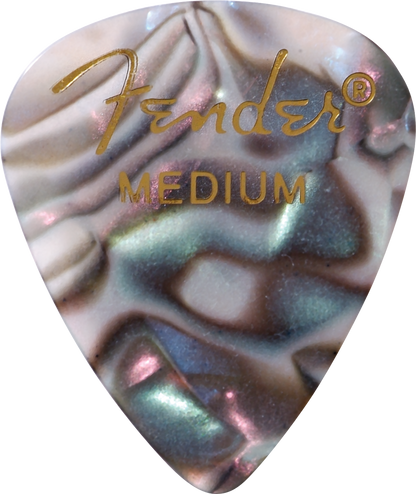 Puas para Guitarra Fender Paquete de 12 Piezas Celluloid Medium