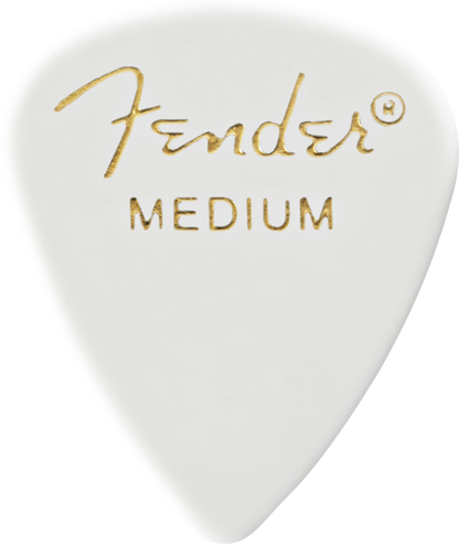 Puas para Guitarra Fender Paquete de 12 Piezas Celluloid Medium