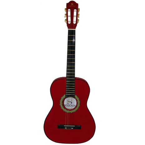 Guitarra Clasica Roja Segovia