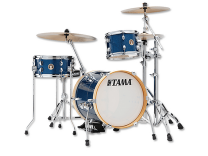 Tama LJK36H3-ISP — Bateria Tama ''Club-Jam Suitcase'' De 3 Piezas Azul Brillante Con Atriles Y Asiento