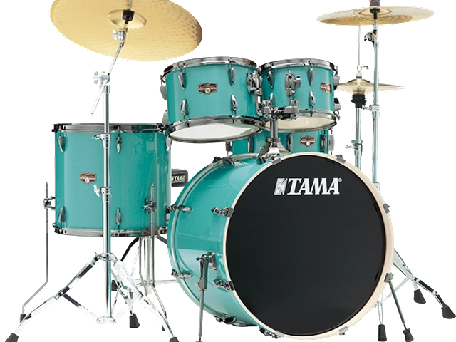 Tama IP52H6WBN-SLM — Bateria Tama ''Imperialstar'' De 5 Pzas. Azul Cielo Con Atriles Y Asiento