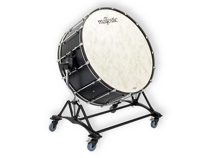 Majestic MCB3618 — Bombo Orquestal Majestic Black 36'' X 18'' Abedul Con Atril