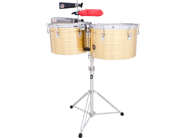 LP LP258-B — Timbales Lp 15'' & 16'', Laton Con Atril