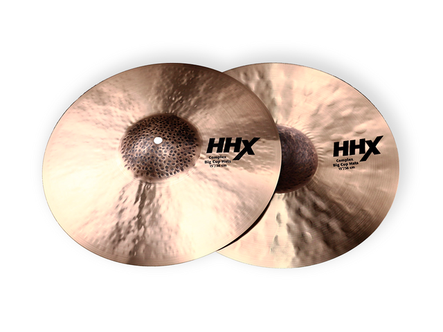 Sabian 11502XBCN — Platillos Sabian Hhx 15'' Complex Medium Big Cup Hats