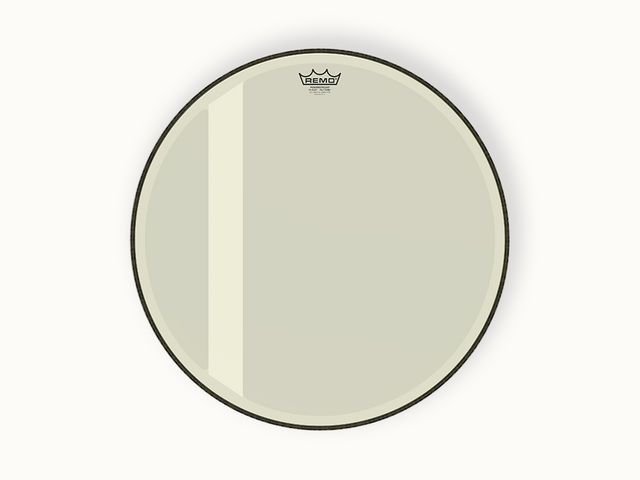 Remo P3-1022-00-FLT — Parche Remo Powerstroke® 3 Felt Tone® Hazy 22''