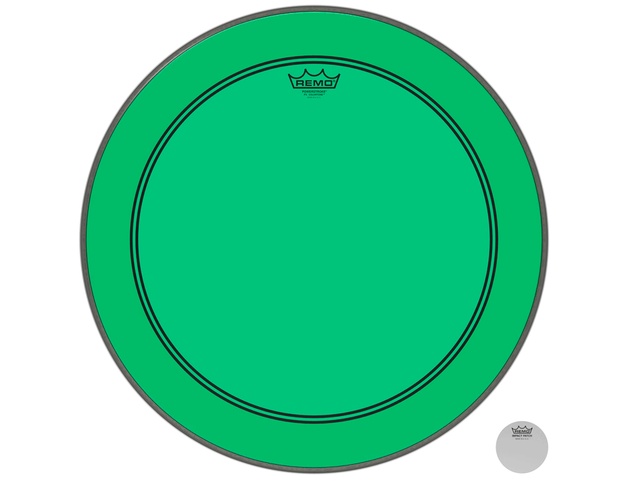 Remo P3-1322-CT-GN — Parche Remo Colortone™ Powerstroke® 3 22'', Verde